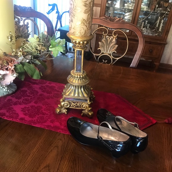 NINA kids NEW Patent look Girls Size 31/2  Heels - Picture 9 of 11